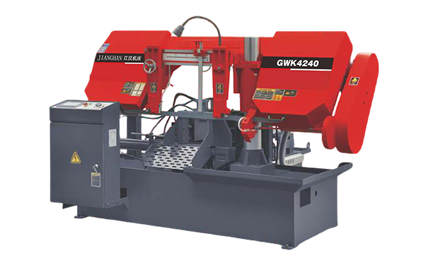 隆回GWK4240数控双柱卧式带锯床
