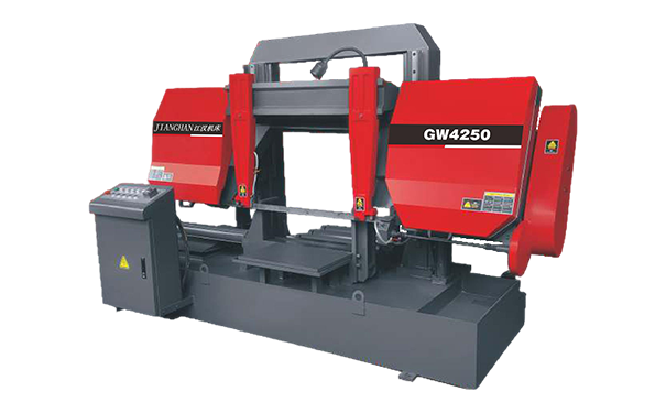 隆回GW4250双柱龙门卧式带锯床